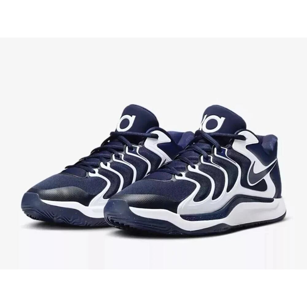 Nike KD 17 TB Mens Size 10 Basketball Shoes Midnight College Navy FV1307-400 NEW - Picture 2 of 10